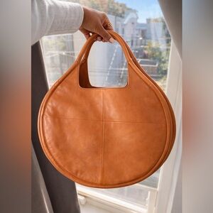 Anthropologie Cognac Leather Women's Bag